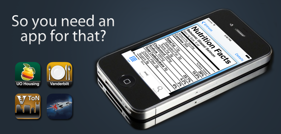 So you need an app for that?